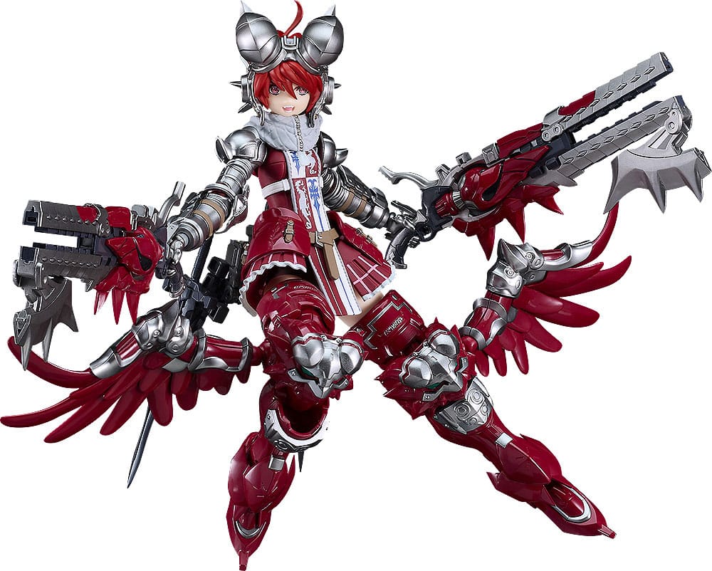PREORDINE ESAURITO Godz Order Plastic Model Kit PLAMAX GO-03 Godwing Dragon Knight Ren Firedragon 17 cm