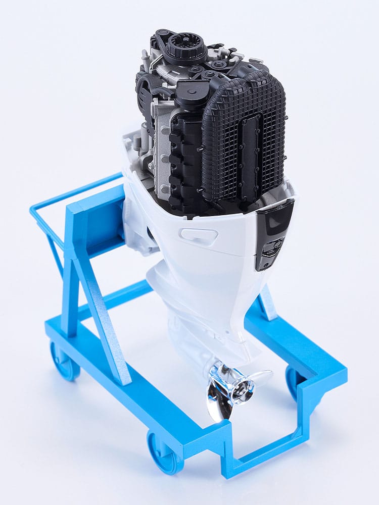 PREORDER+ CLOSED 12/2025 Original Character PLAMAX Plastic Model Kit MF-97 minimum factory Minori with Honda BF350 Grand Prix White 10 cm