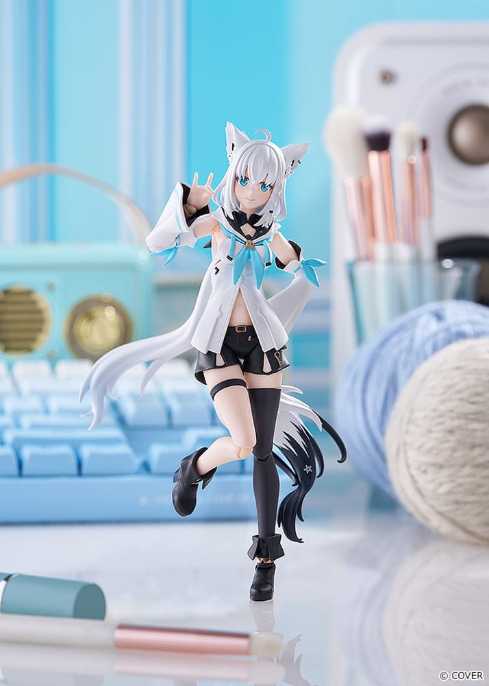 PREORDER+ 12/2026 Hololive Production Figma Action Figure Shirakami Fubuki 15 cm