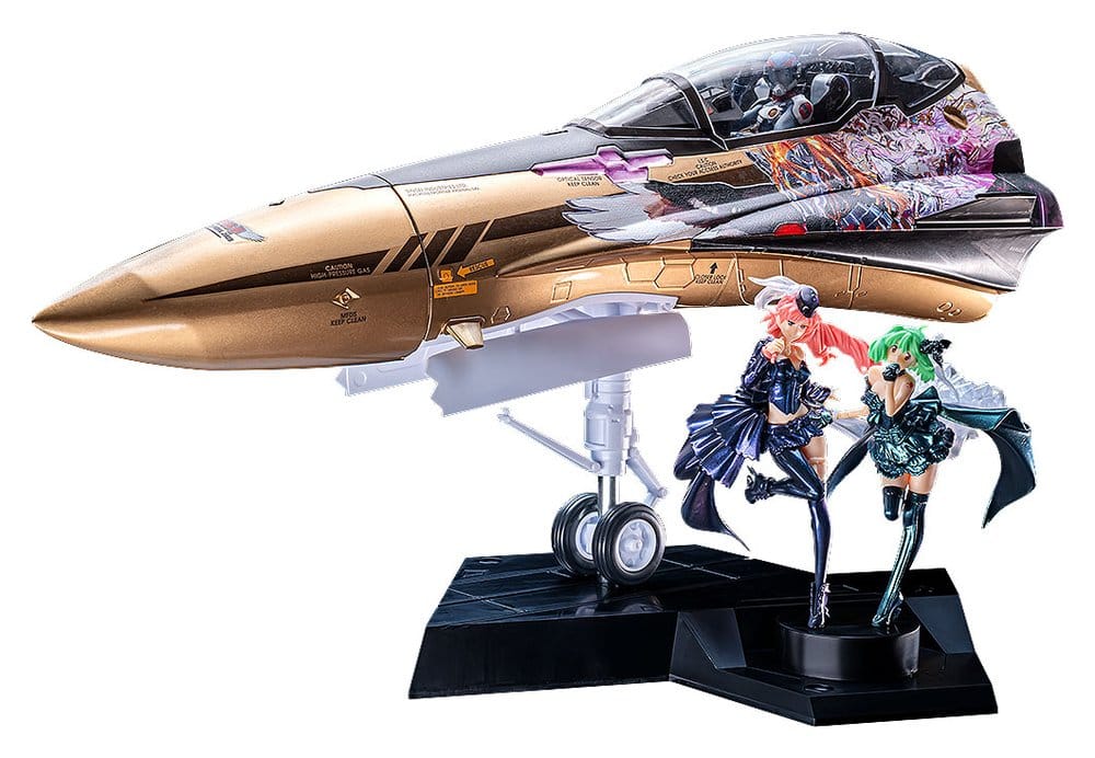 SU ORDINAZIONE Macross Frontier Plastic Model Kit PLAMAX MF-98: minimum factory Fighter Nose Collection YF-29 GALAXY SET 34 cm