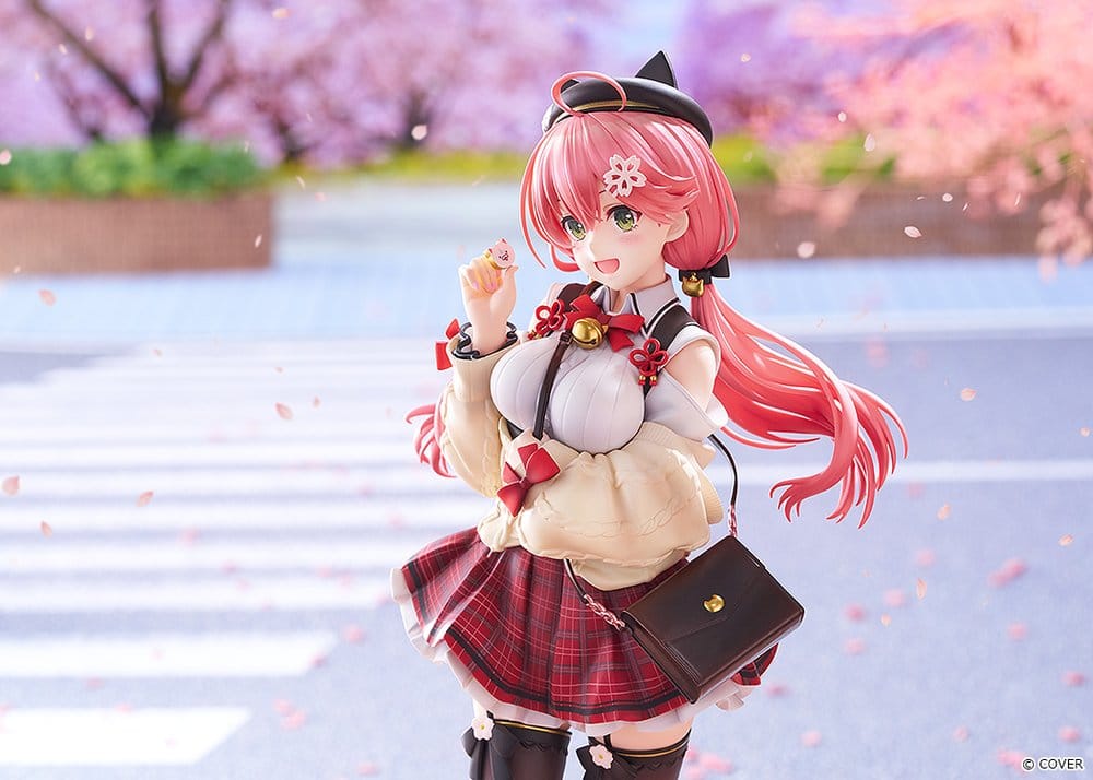 PREORDINE+ 12/2027 Hololive Production PVC Figure 1/7 Sakura Miko: Date Style - Casual Outfit Ver. 24 cm