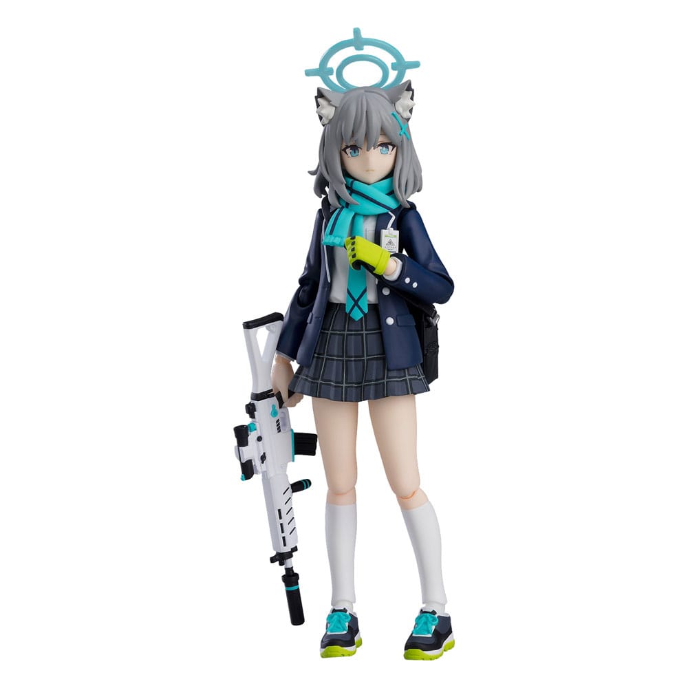 PREORDINE ESAURITO Blue Archive Figma Action Figure Shiroko Sunaookami (re-run) 15 cm