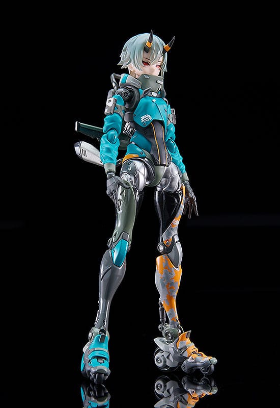 PREORDINE ESAURITO Shojo-Hatsudoki Diecast / PVC Action Figure Motored Cyborg Runner SSX_155 Downtown Trek 17 cm