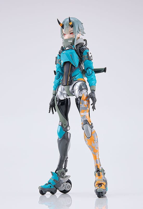 PREORDINE ESAURITO Shojo-Hatsudoki Diecast / PVC Action Figure Motored Cyborg Runner SSX_155 Downtown Trek 17 cm