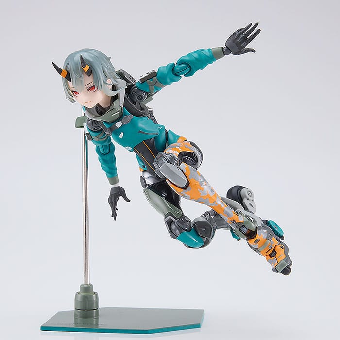 PREORDINE ESAURITO Shojo-Hatsudoki Diecast / PVC Action Figure Motored Cyborg Runner SSX_155 Downtown Trek 17 cm