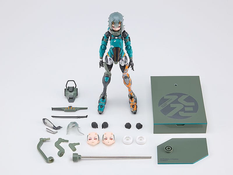 PREORDINE ESAURITO Shojo-Hatsudoki Diecast / PVC Action Figure Motored Cyborg Runner SSX_155 Downtown Trek 17 cm