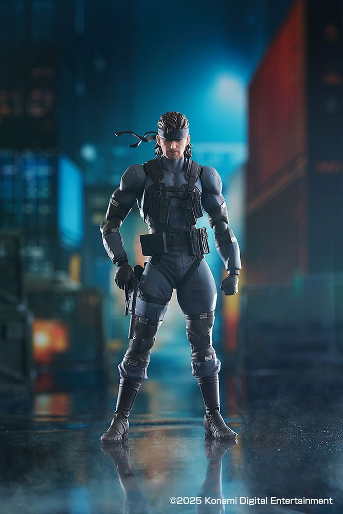 SU ORDINAZIONE Metal Gear Solid 2: Sons of Liberty Figma Action Figure Solid Snake MGS2 Ver. Updated Edition 16 cm