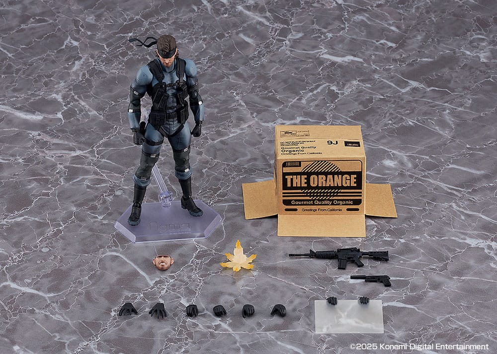 SU ORDINAZIONE Metal Gear Solid 2: Sons of Liberty Figma Action Figure Solid Snake MGS2 Ver. Updated Edition 16 cm