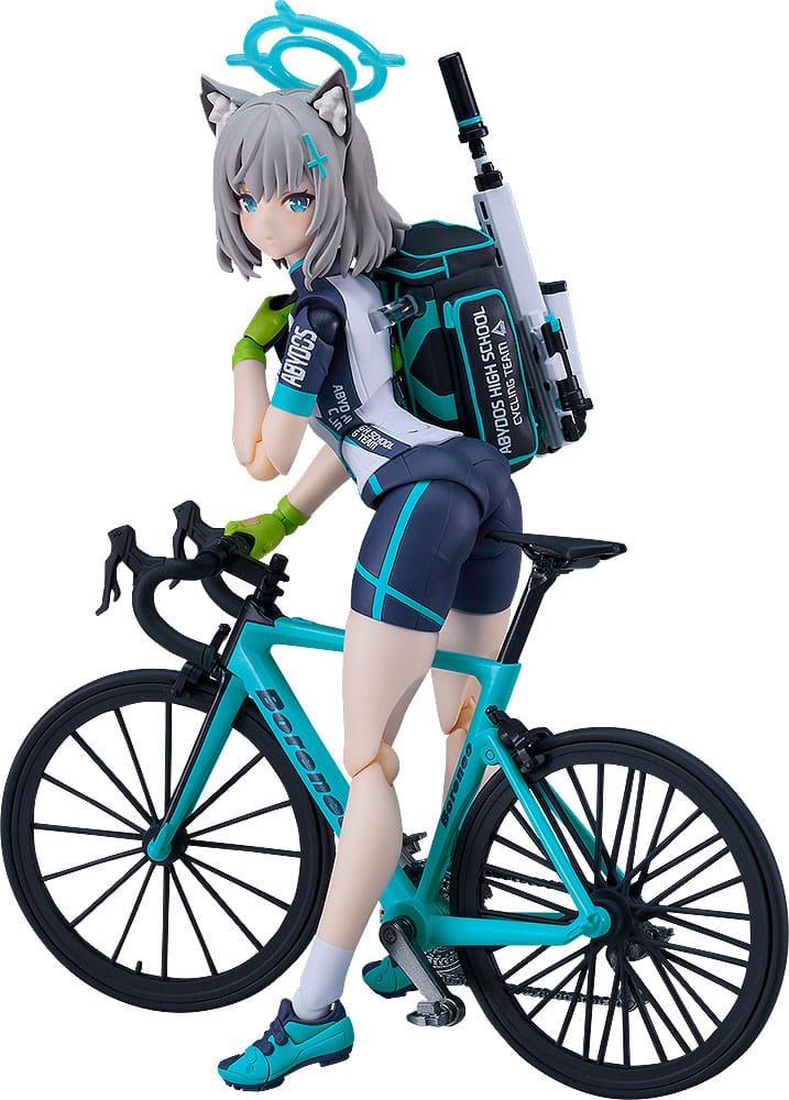PREORDINE+ 12/2025 Blue Archive Figma Action Figure Shiroko Sunaookami Cycling DX Edition 15 cm