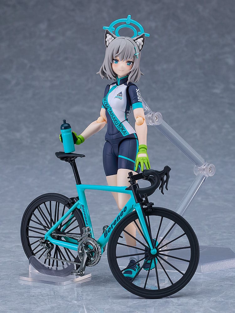 PREORDINE+ 12/2025 Blue Archive Figma Action Figure Shiroko Sunaookami Cycling DX Edition 15 cm