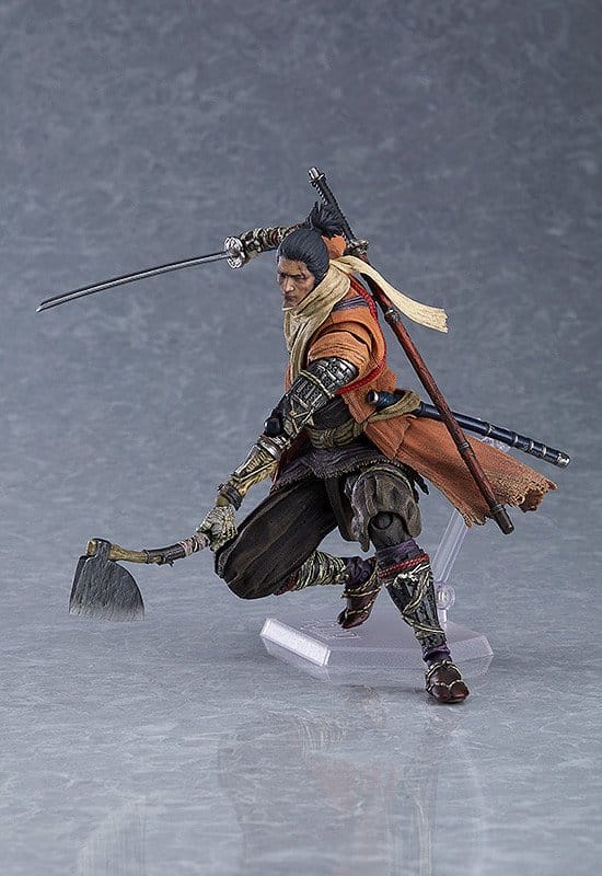 PREORDINE+ 11/2026 Sekiro: Shadows Die Twice Figma Action Figure Sekiro: DX Edition 16 cm