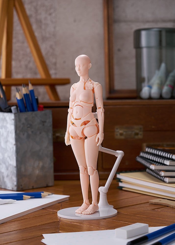 PREORDINE+ 12/2026 Figma Action Figure Nishimura Style Drawing Doll Olive Flesh 21 cm