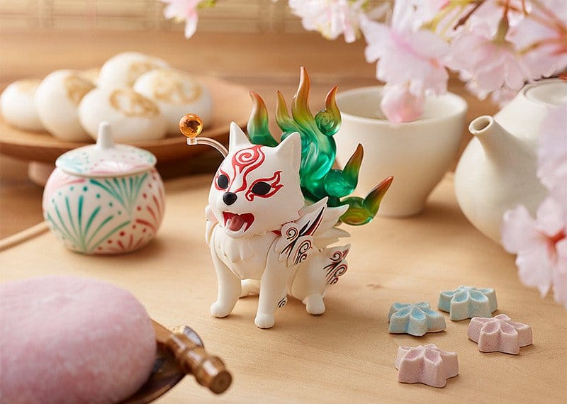 PREORDINE+ 09/2026 Okami Nendoroid Action Figure Shiranui 10 cm