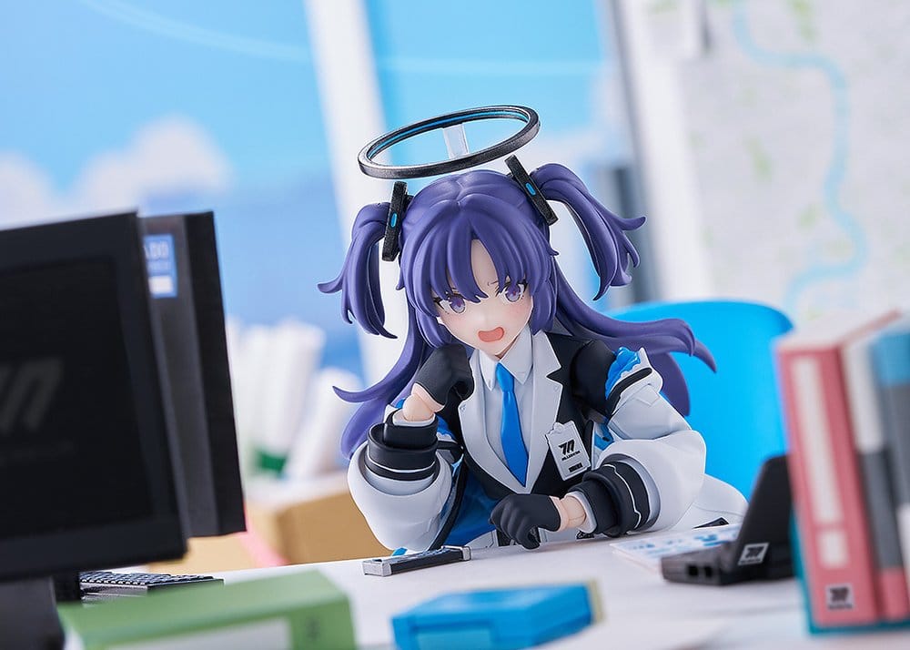 PREORDINE+ 04/2027 Blue Archive Figma Action Figure Yuuka Hayase 15 cm