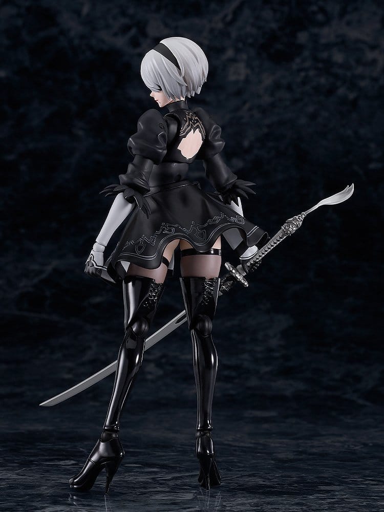 PREORDINE+ 10/2027 NieR:Automata Ver1.1a Figma Action Figure 2B (YoRHa No.2 Type B) 16 cm