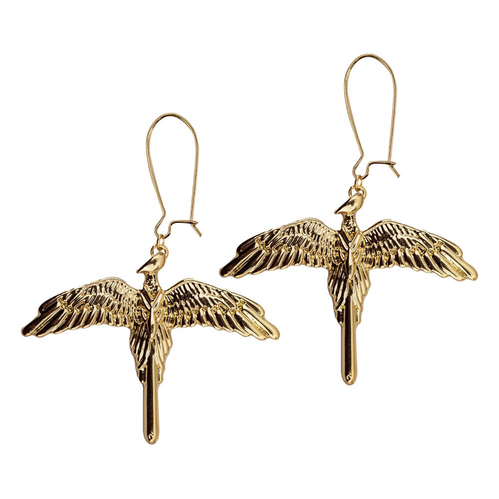 SU ORDINAZIONE Harry Potter Earrings Fawkes