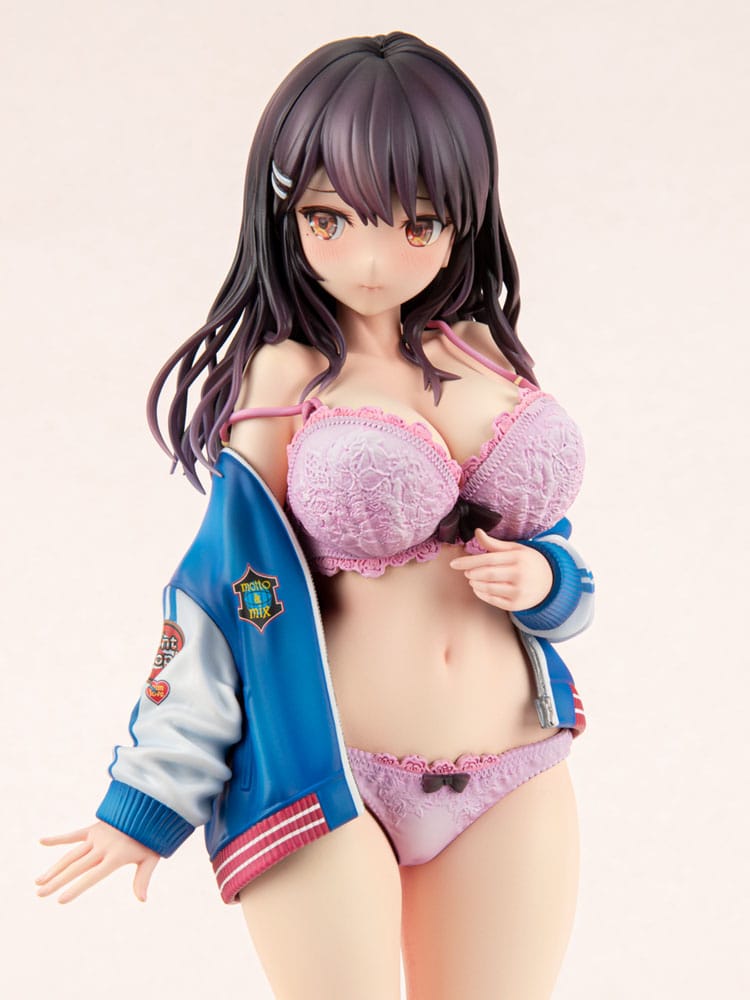 PREORDER+ CLOSED 03/2026 Original Character PVC Statue 1/6 Sukajan Jacket Kanojo wa Cool de Itai! Kyouka Kagura 27 cm (18+) (PREORDER NON-CANCELABLE)