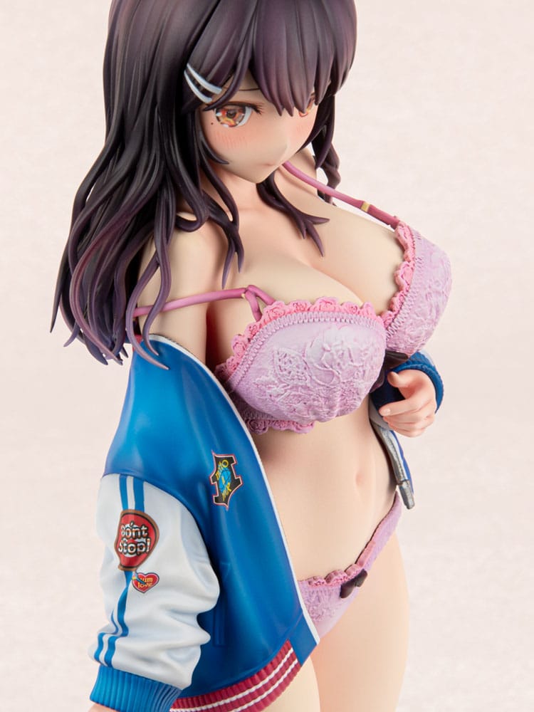 PREORDER+ CLOSED 03/2026 Original Character PVC Statue 1/6 Sukajan Jacket Kanojo wa Cool de Itai! Kyouka Kagura 27 cm (18+) (PREORDER NON-CANCELABLE)