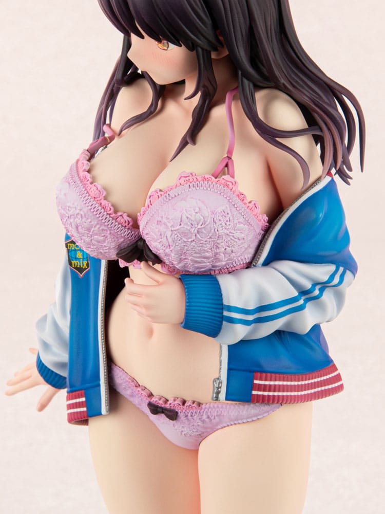 PREORDER+ CLOSED 03/2026 Original Character PVC Statue 1/6 Sukajan Jacket Kanojo wa Cool de Itai! Kyouka Kagura 27 cm (18+) (PREORDER NON-CANCELABLE)