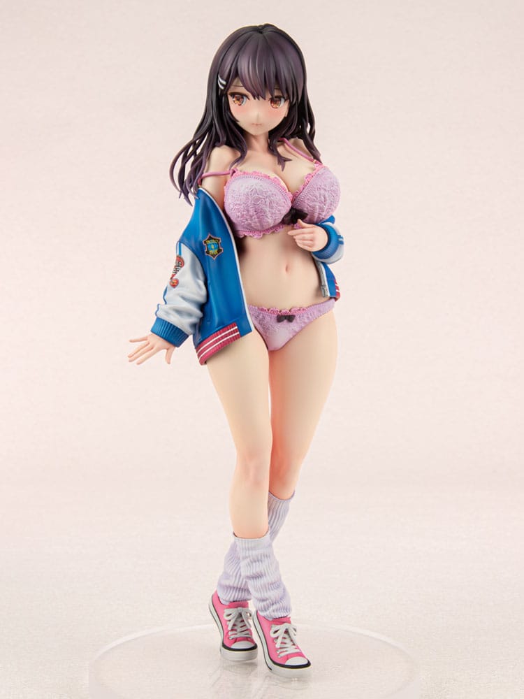 PREORDER+ CLOSED 03/2026 Original Character PVC Statue 1/6 Sukajan Jacket Kanojo wa Cool de Itai! Kyouka Kagura 27 cm (18+) (PREORDER NON-CANCELABLE)