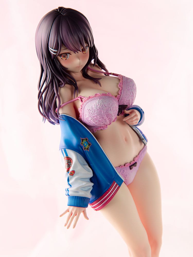 PREORDER+ CLOSED 03/2026 Original Character PVC Statue 1/6 Sukajan Jacket Kanojo wa Cool de Itai! Kyouka Kagura 27 cm (18+) (PREORDER NON-CANCELABLE)