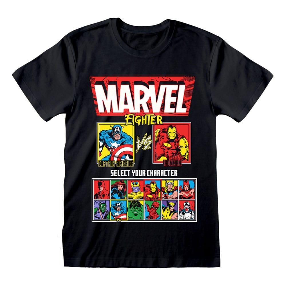 AUF BESTELLUNG HERGESTELLT Marvel T-Shirt Vs. Bildschirm Größe M