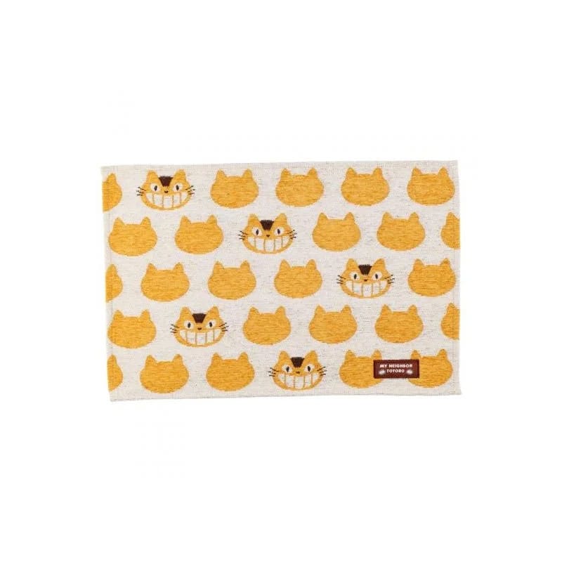 MADE TO ORDER My Neighbor Totoro Cloth Lunch Napkin Catbus Shilouette *SPECIAL PRICE*