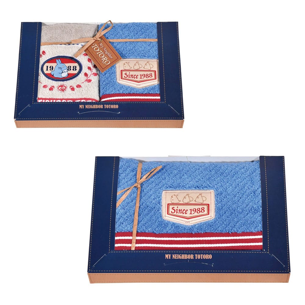 SU ORDINAZIONE My Neighbor Totoro Towel 3-Set Denim stitching