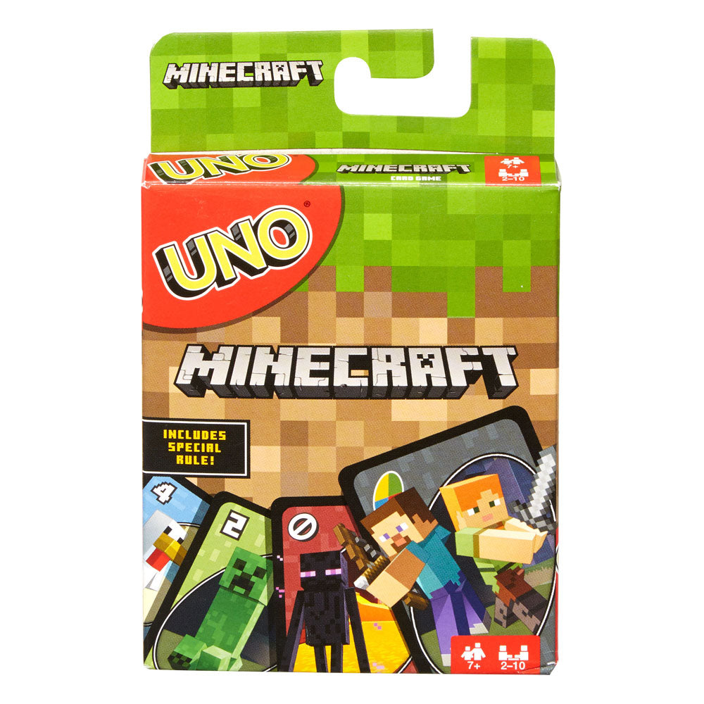 SU ORDINAZIONE Minecraft UNO Card Game