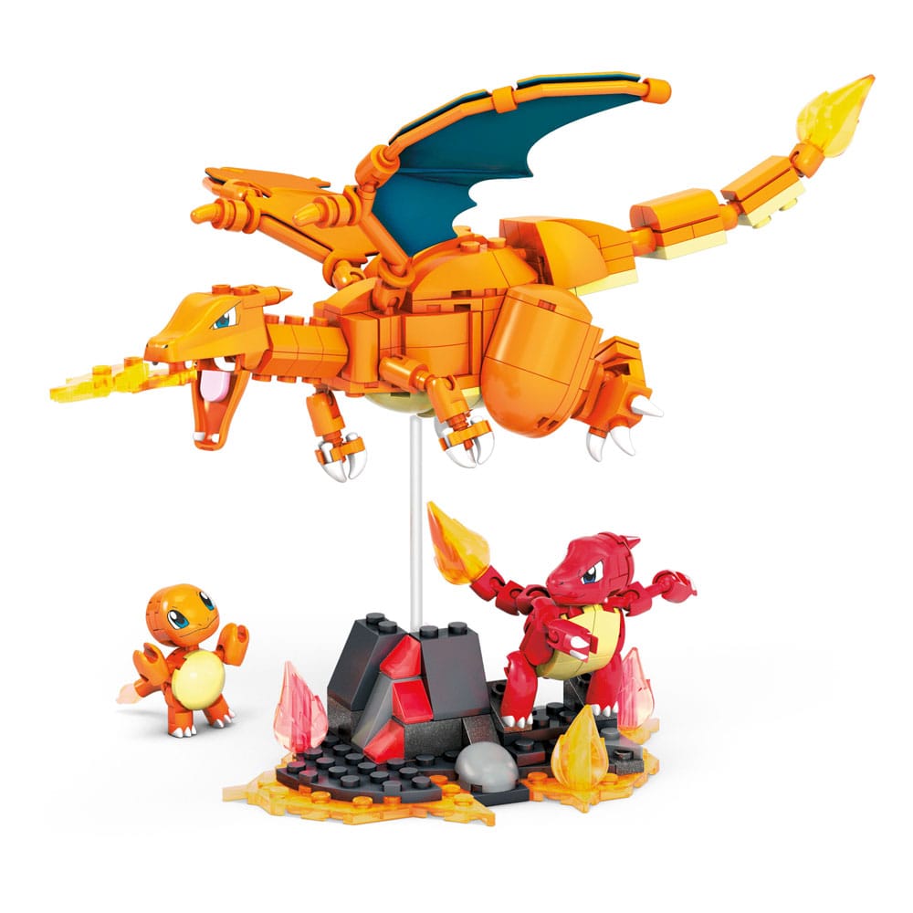 SU ORDINAZIONE Pokémon Mega Construx Construction Set Charmander Evolution Set