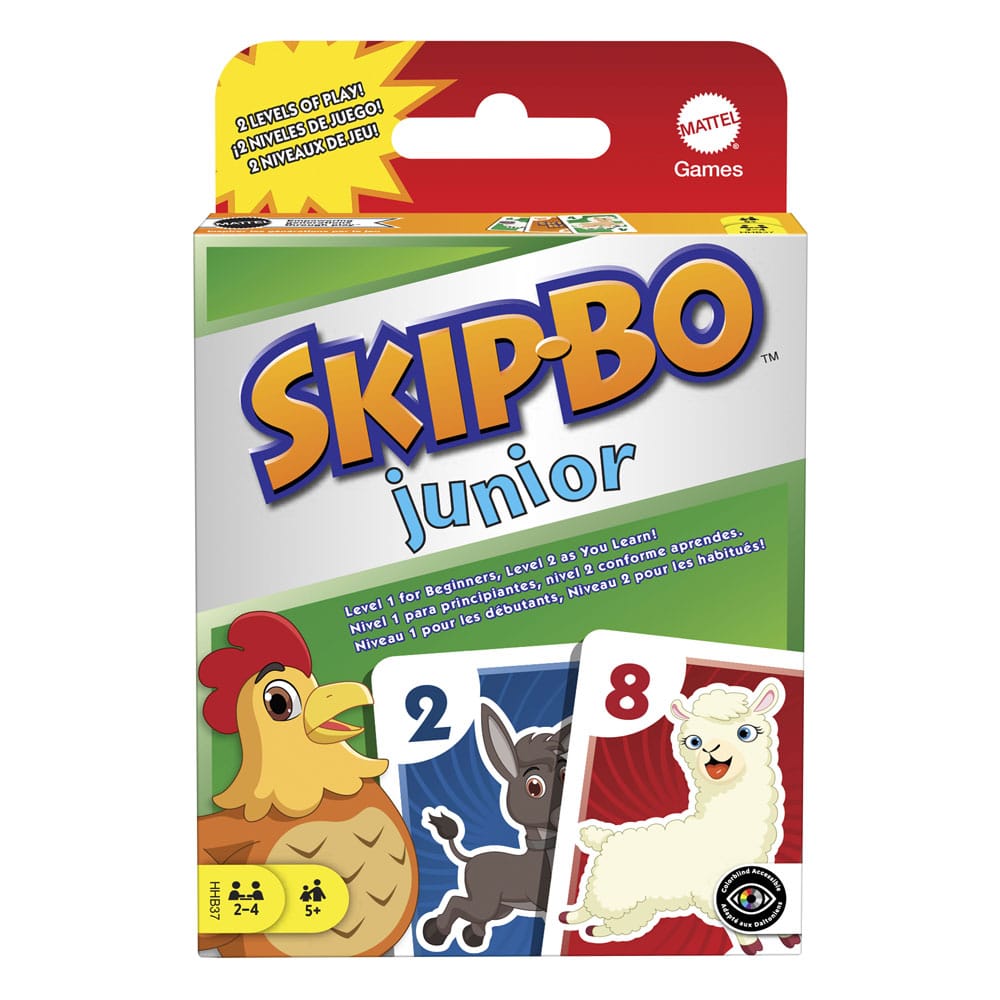SU ORDINAZIONE Skip-Bo Junior Card Game *PREZZO SPECIALE*