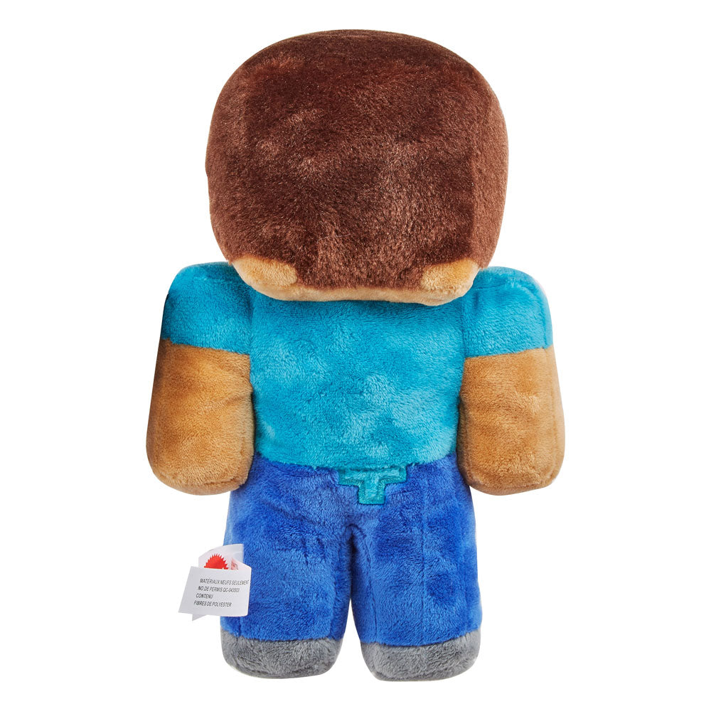 🧪 LAB | SU ORDINAZIONE Minecraft Plush Figure Steve 23 cm