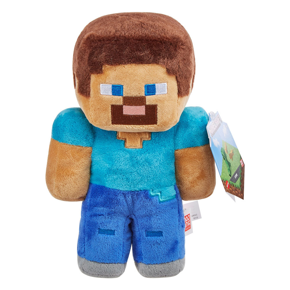 🧪 LAB | SU ORDINAZIONE Minecraft Plush Figure Steve 23 cm