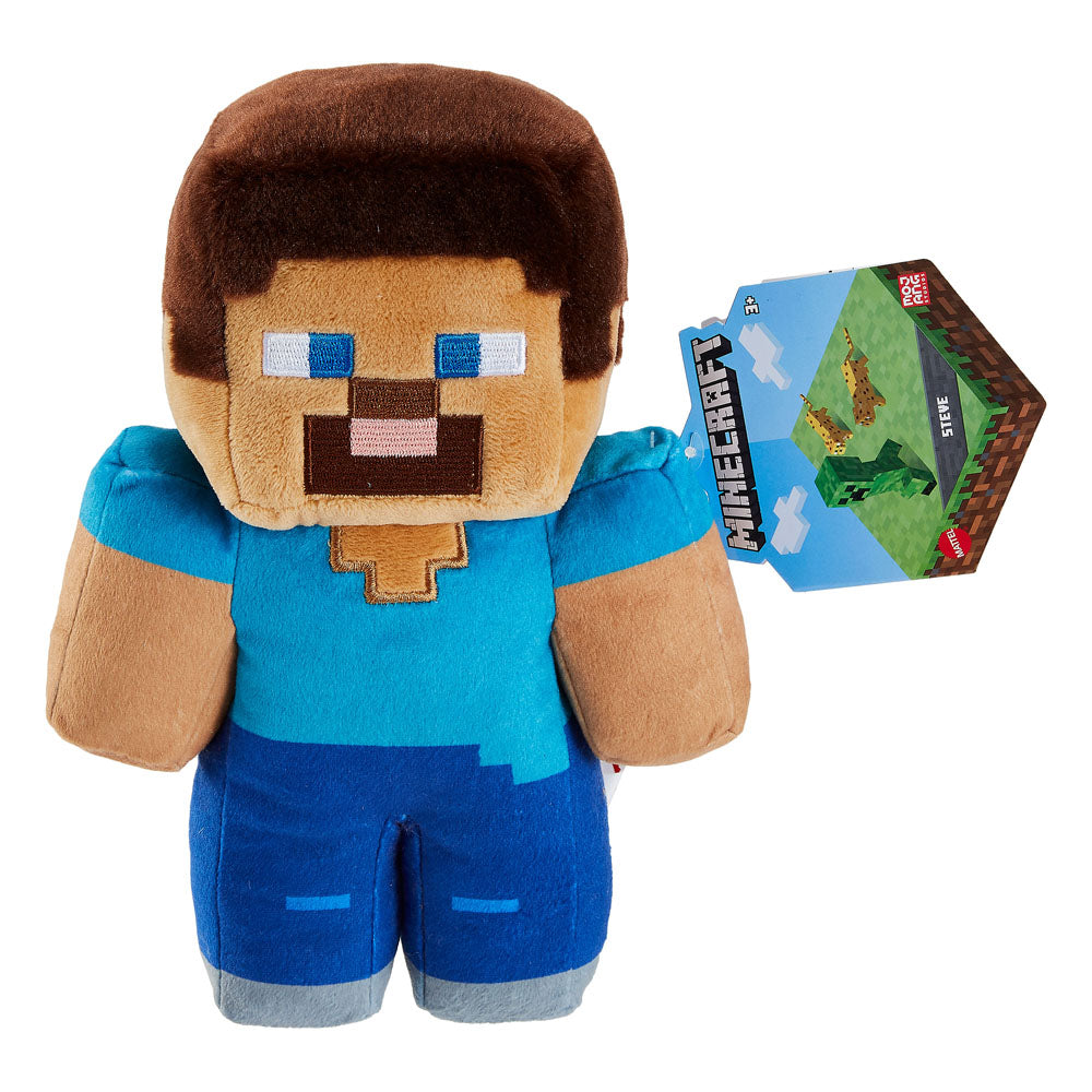 🧪 LAB | SU ORDINAZIONE Minecraft Plush Figure Steve 23 cm