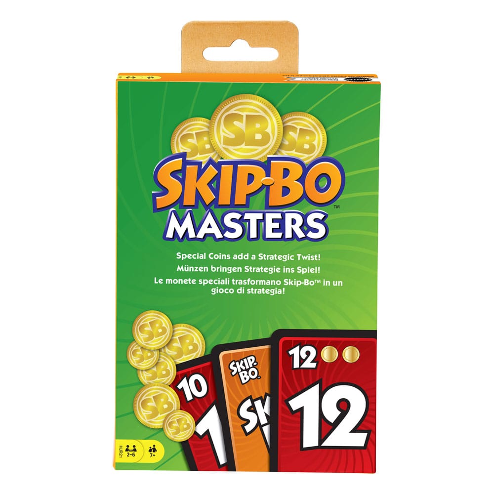 SU ORDINAZIONE Skip-Bo Masters Card Game