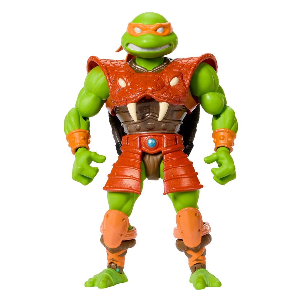 AUF BESTELLUNG HERGESTELLT MOTU x TMNT: Turtles of Grayskull Actionfigur Michelangelo 14 cm *SONDERPREIS*