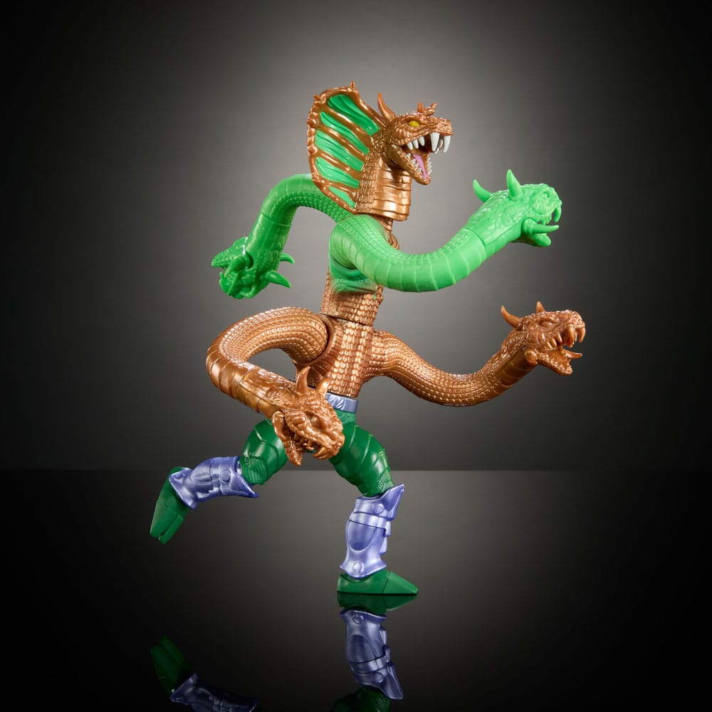 🧪 LAB | SU ORDINAZIONE MOTU x TMNT: Turtles of Grayskull Deluxe Action Figure King Hiss 14 cm
