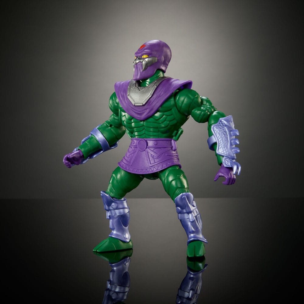 🧪 LAB | SU ORDINAZIONE MOTU x TMNT: Turtles of Grayskull Deluxe Action Figure King Hiss 14 cm