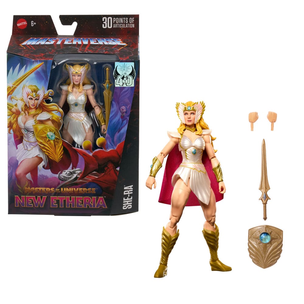 🧪 LAB | SU ORDINAZIONE Masters of the Universe New Eternia Action Figure She-Ra 18 cm
