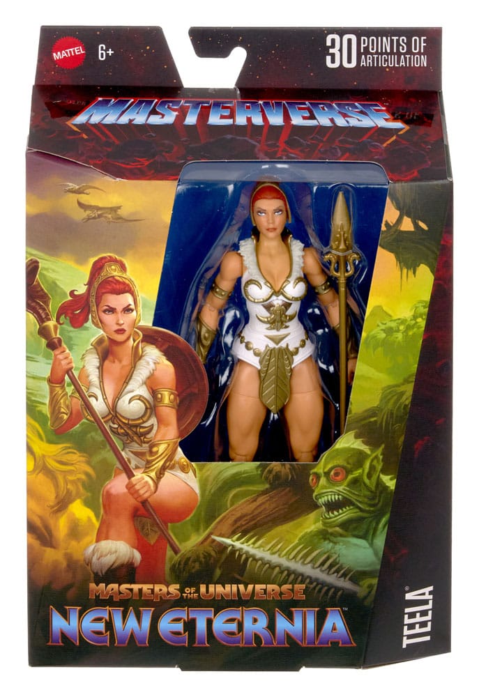 🧪 LAB | SU ORDINAZIONE Masters of the Universe New Eternia Action Figure Teela 18 cm