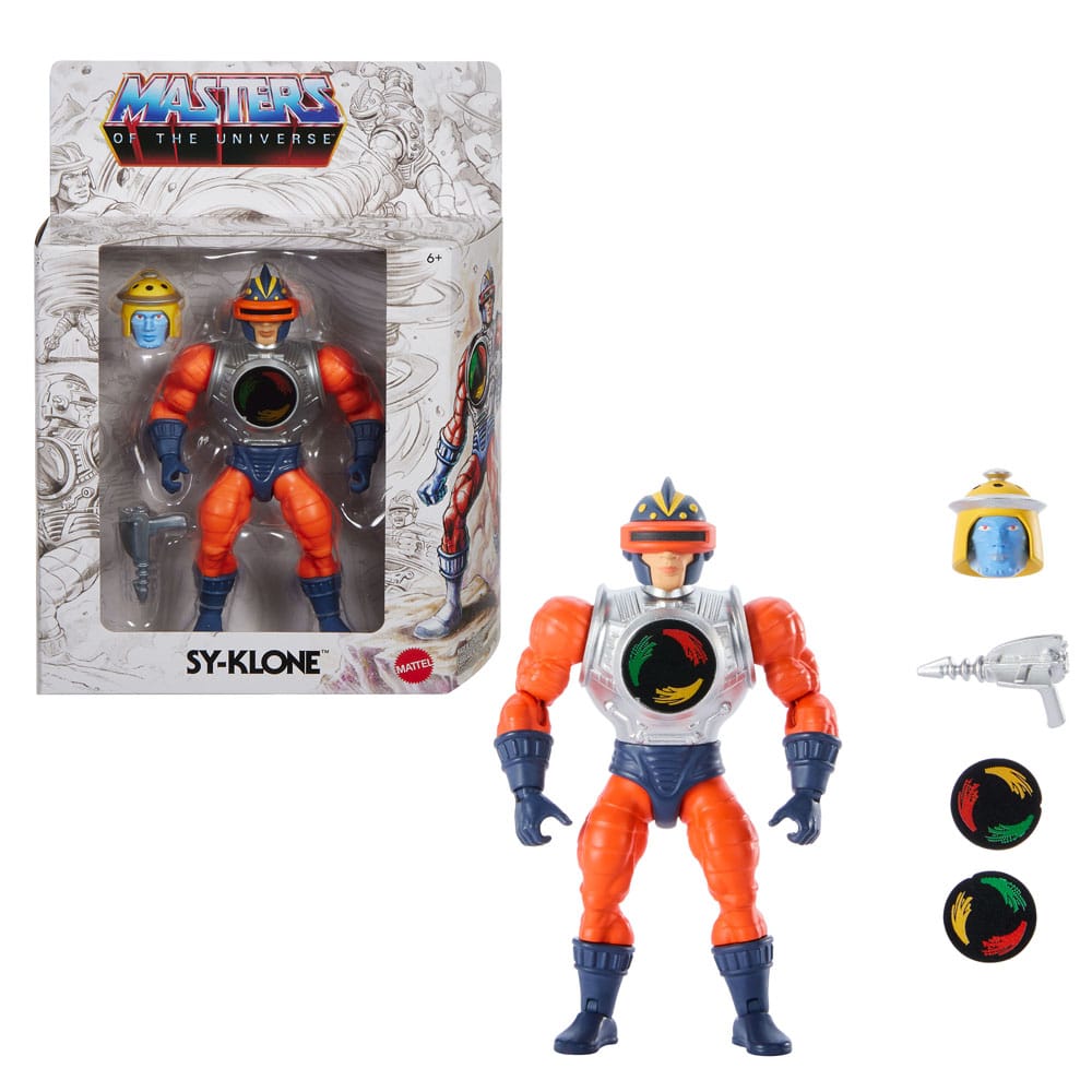 🧪 LAB | SU ORDINAZIONE Masters of the Universe Origins Action Figure Sketchbook Series: Sy-Klone heo exclusive 14 cm