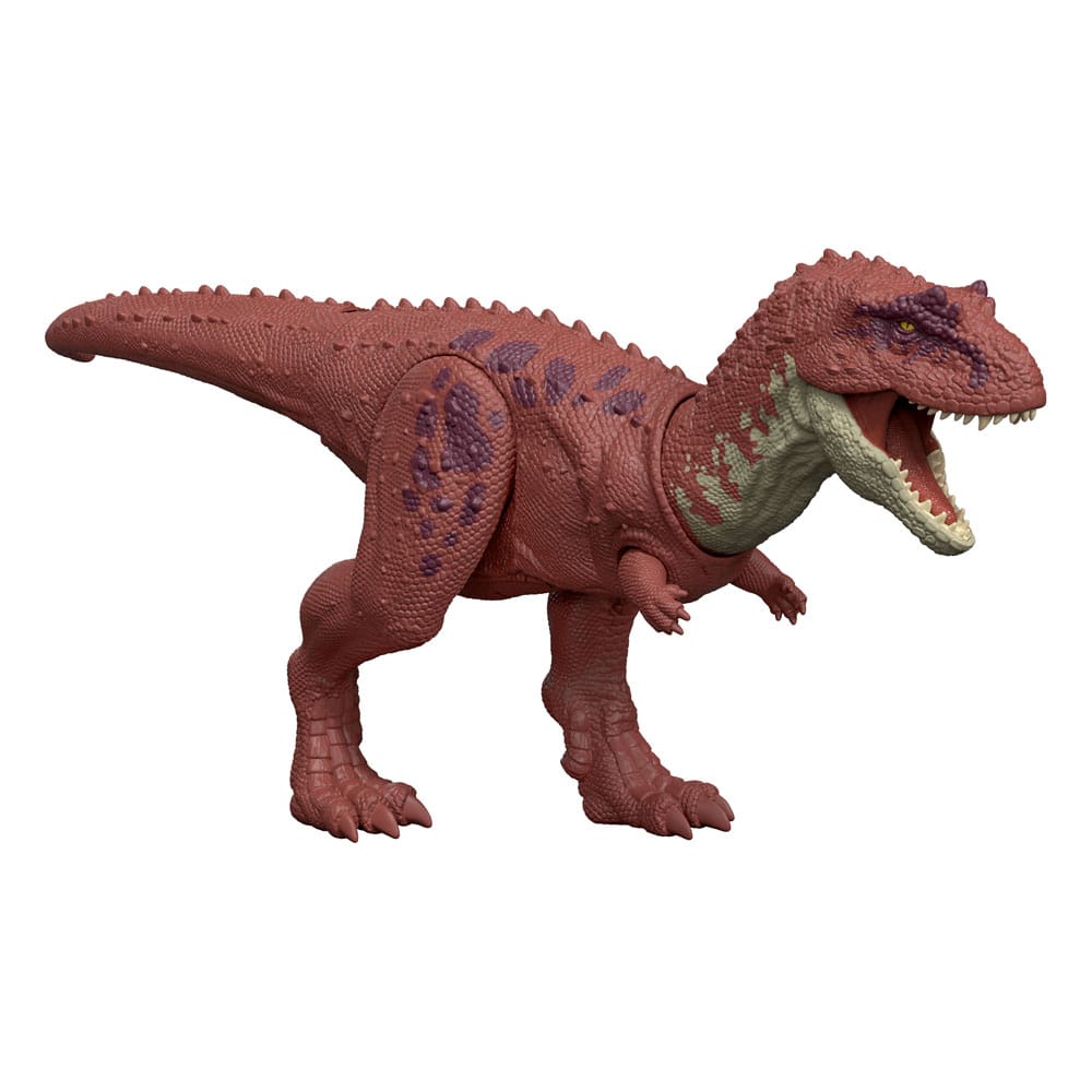 SU ORDINAZIONE Jurassic World Rebirth Action Figure with Sound Wild Roar Aucasaurus 12 cm