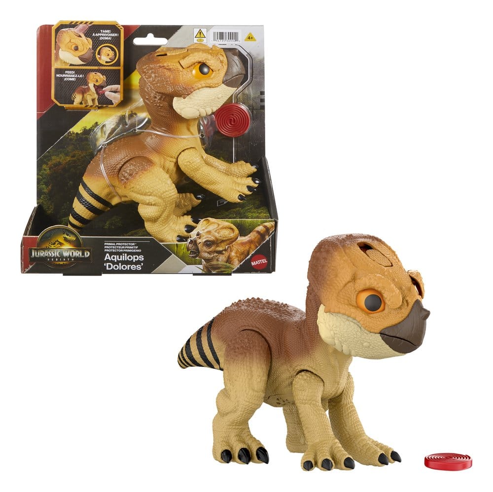 🧪 LAB | SU ORDINAZIONE Jurassic World: Rebirth Interactive Action Figure Aquilops Dolores 13 cm