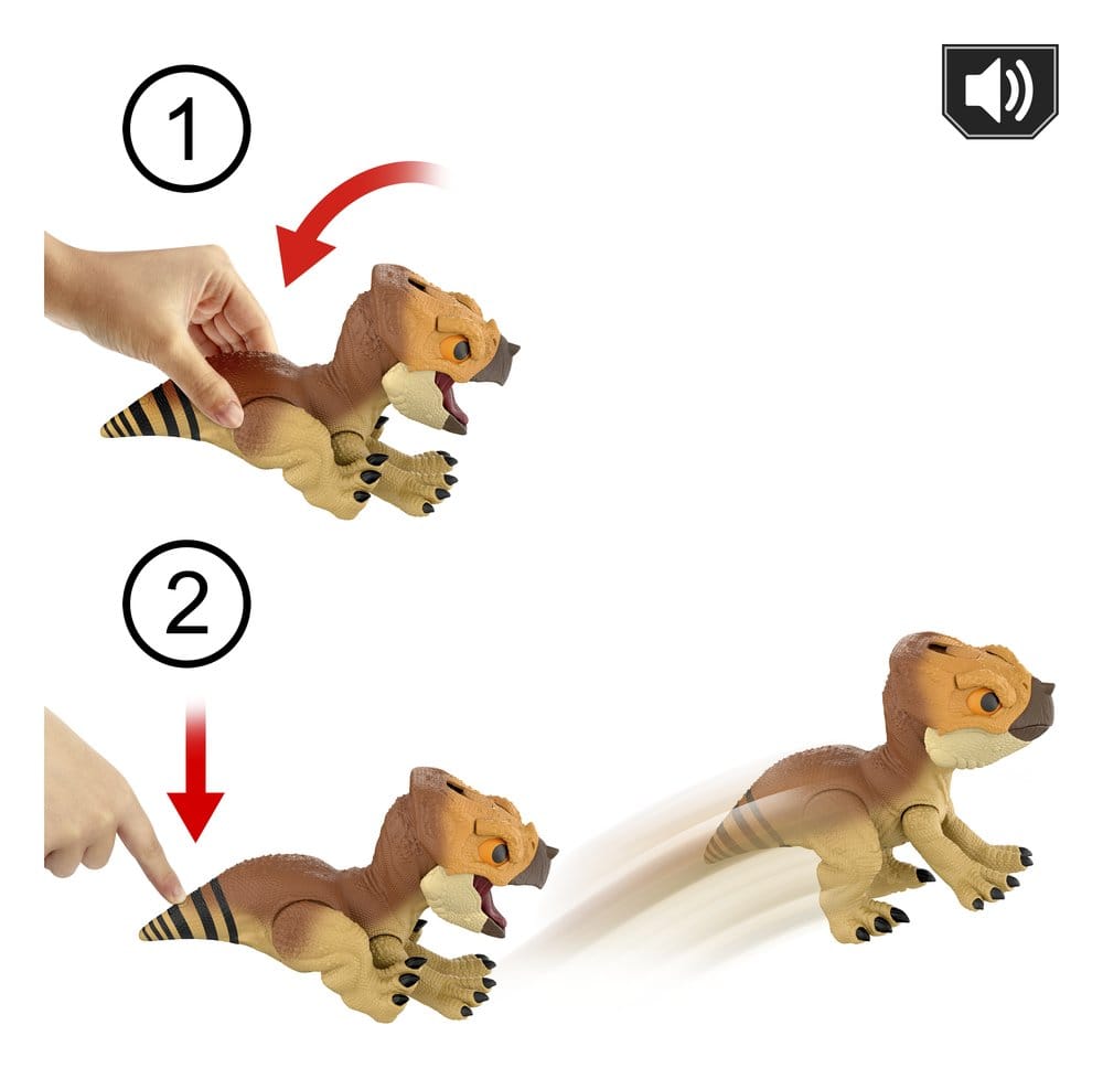 🧪 LAB | SU ORDINAZIONE Jurassic World: Rebirth Interactive Action Figure Aquilops Dolores 13 cm