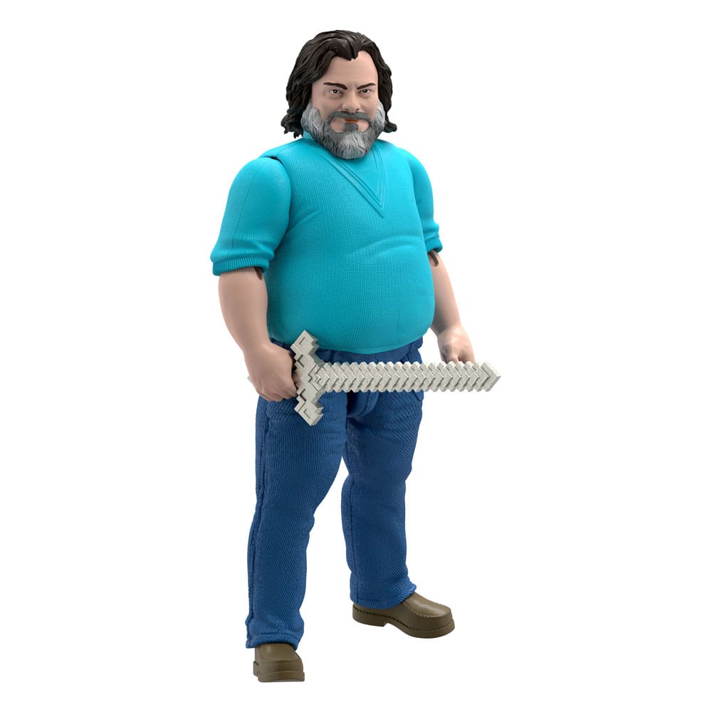 SU ORDINAZIONE A Minecraft Movie Action Figure Large Steve 30 cm