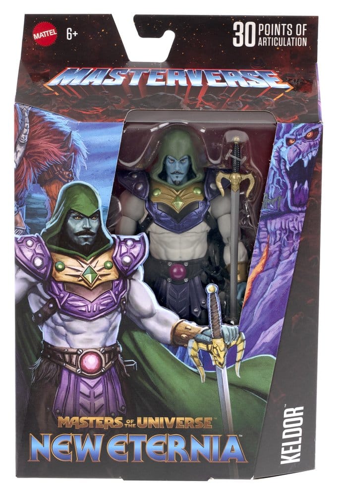 🧪 LAB | SU ORDINAZIONE Masters of the Universe Masterverse Action Figure New Eternia: Keldor 18 cm