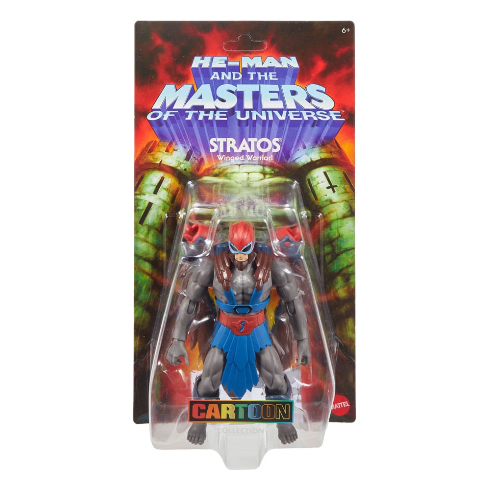 🧪 LAB | SU ORDINAZIONE Masters of the Universe Origins Action Figure Cartoon Collection: Stratos 14 cm