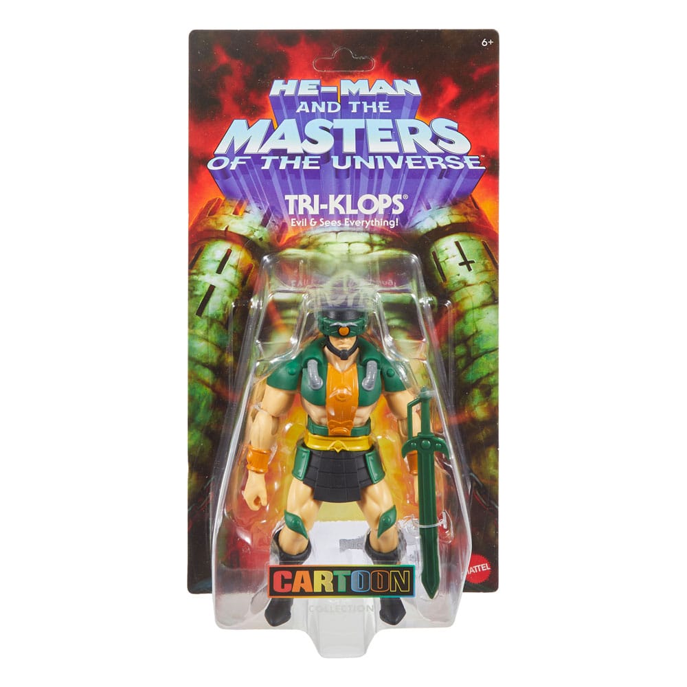 🧪 LAB | SU ORDINAZIONE Masters of the Universe Origins Action Figure Cartoon Collection: Tri-Klops 14 cm