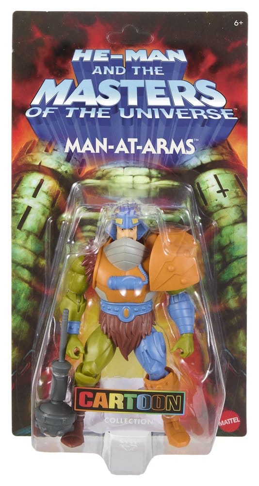 🧪 LAB | SU ORDINAZIONE Masters of the Universe Origins Action Figure Cartoon Collection: Man-At-Arms 14 cm