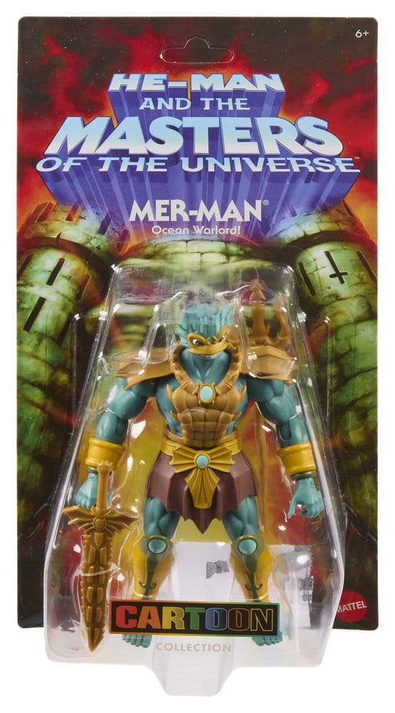 🧪 LAB | SU ORDINAZIONE Masters of the Universe Origins Action Figure Cartoon Collection: Mer-Man 14 cm